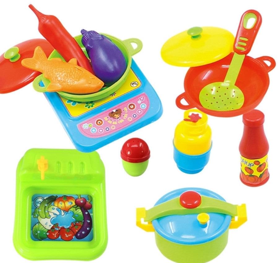 60pcs Kitchen Play Set - Play Kitchen