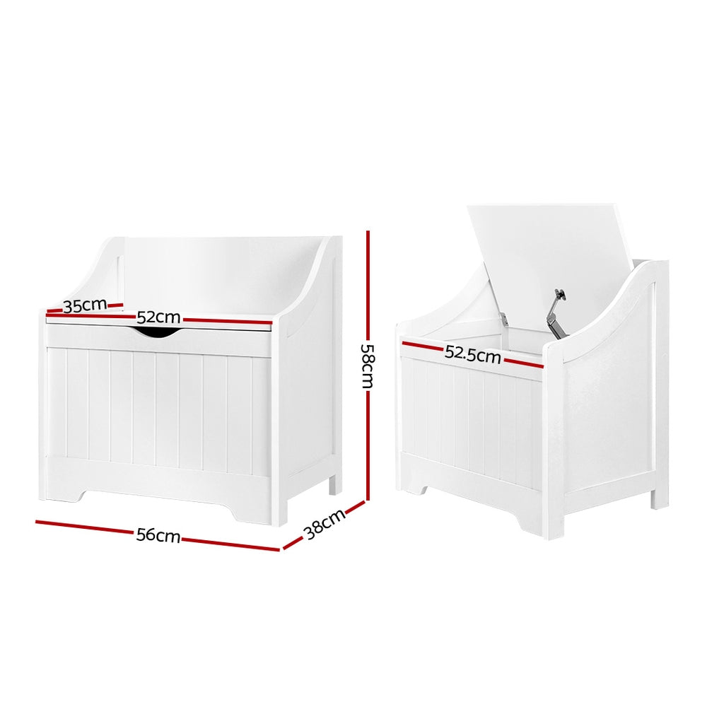 Toy Storage Bench size