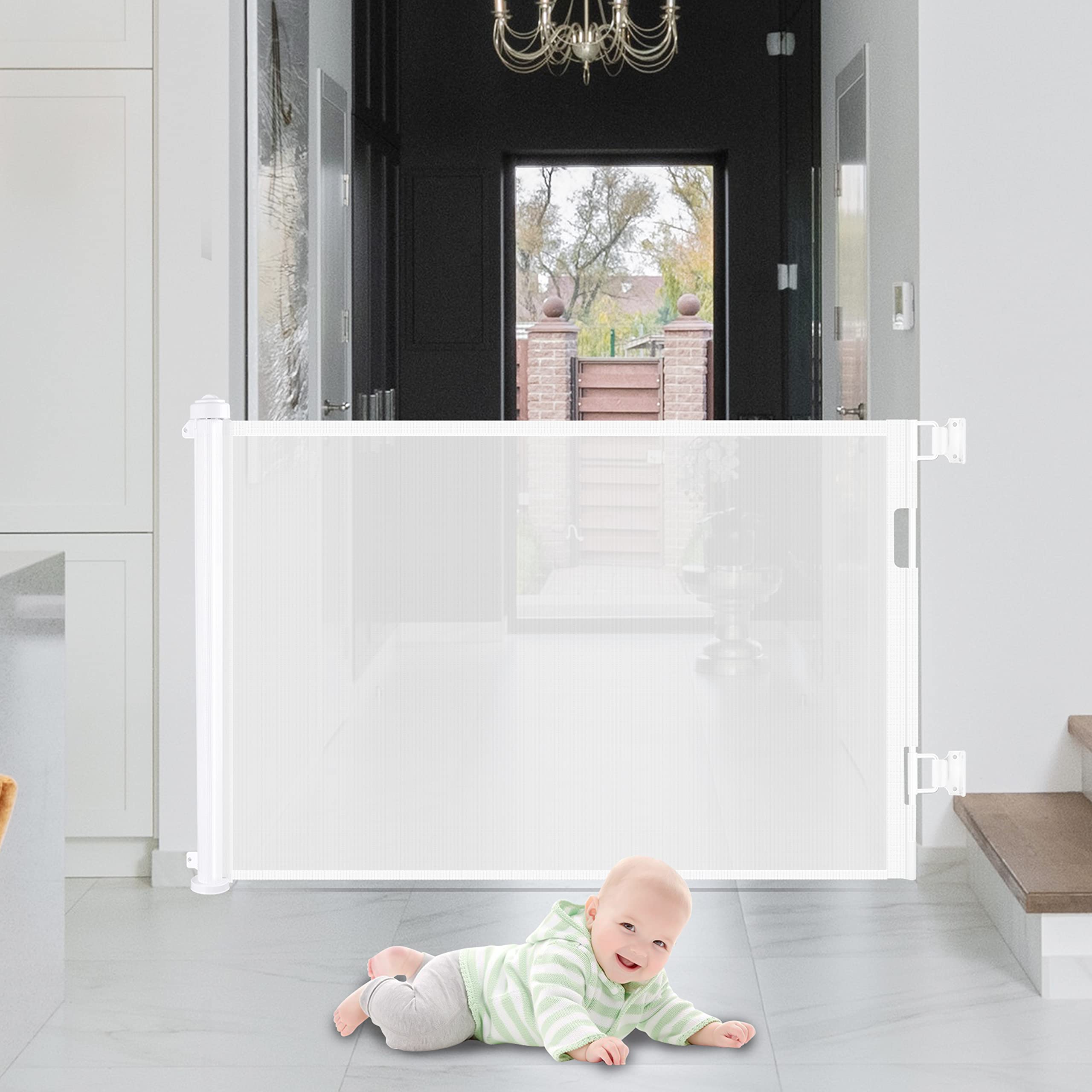 Retractable Baby Gate - Play Kitchen