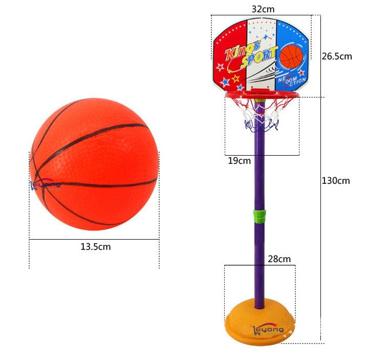 Toddler Basketball Hoop size