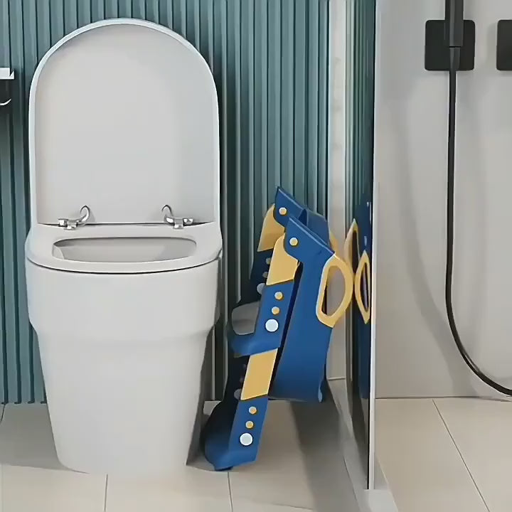 Toilet Training Seat blue set up video