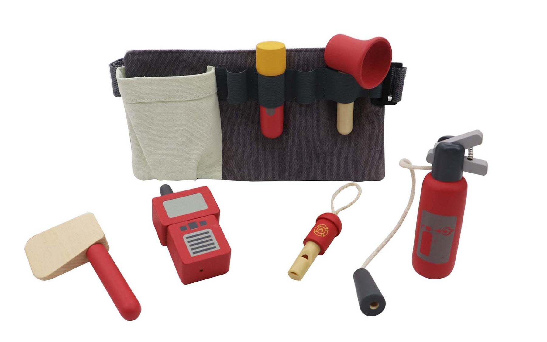 Wooden Fire Fighter Belt Playset - Play Kitchen