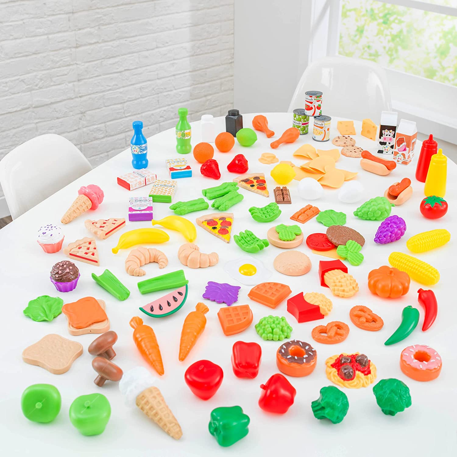 Tasty Treats Play Food Set for kids (115 pcs) - Play Kitchen