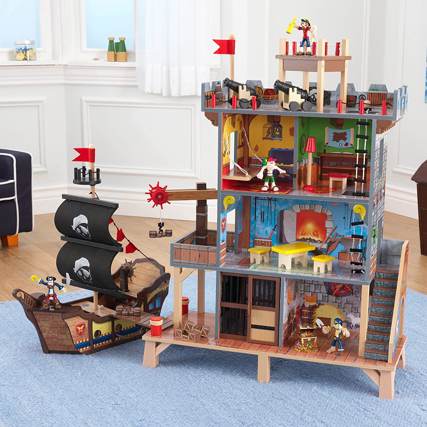 Pirate's Cove Play Set for kids - Play Kitchen