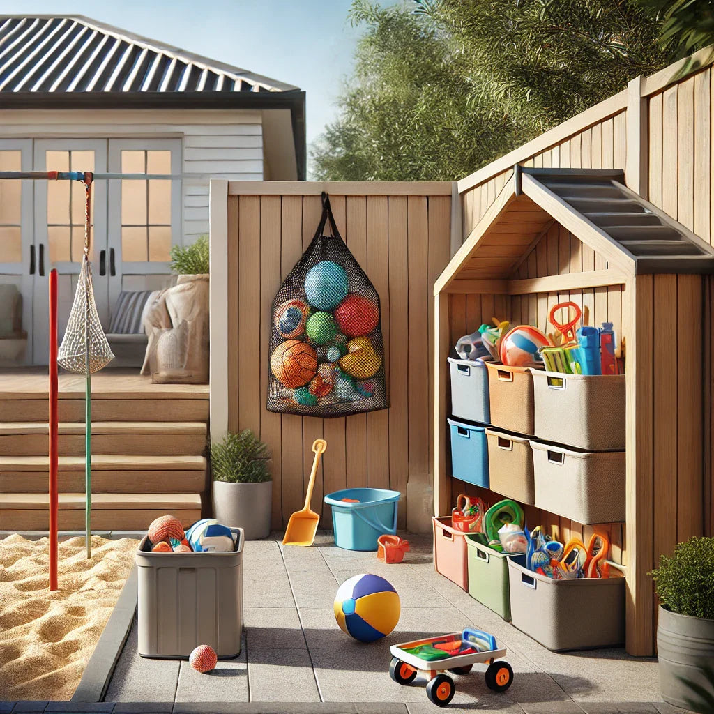 Creative Outdoor Toy Storage for Aussie Backyards