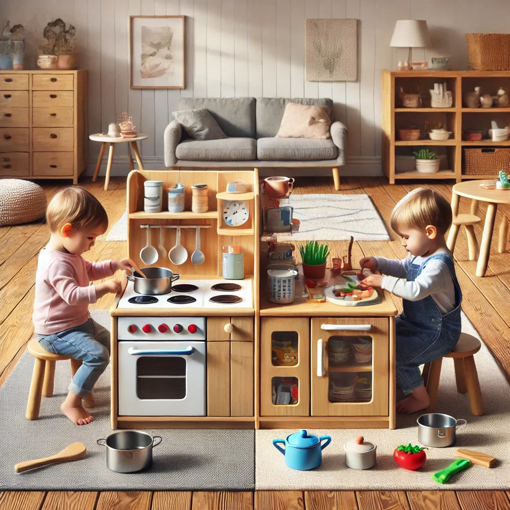 Play Kitchen vs Pretend Kitchen Sets