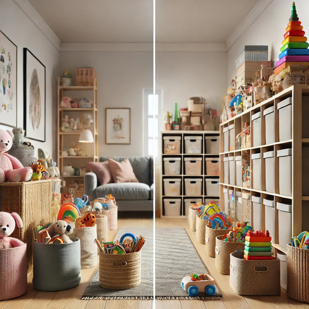 Toy Storage Baskets vs Boxes 