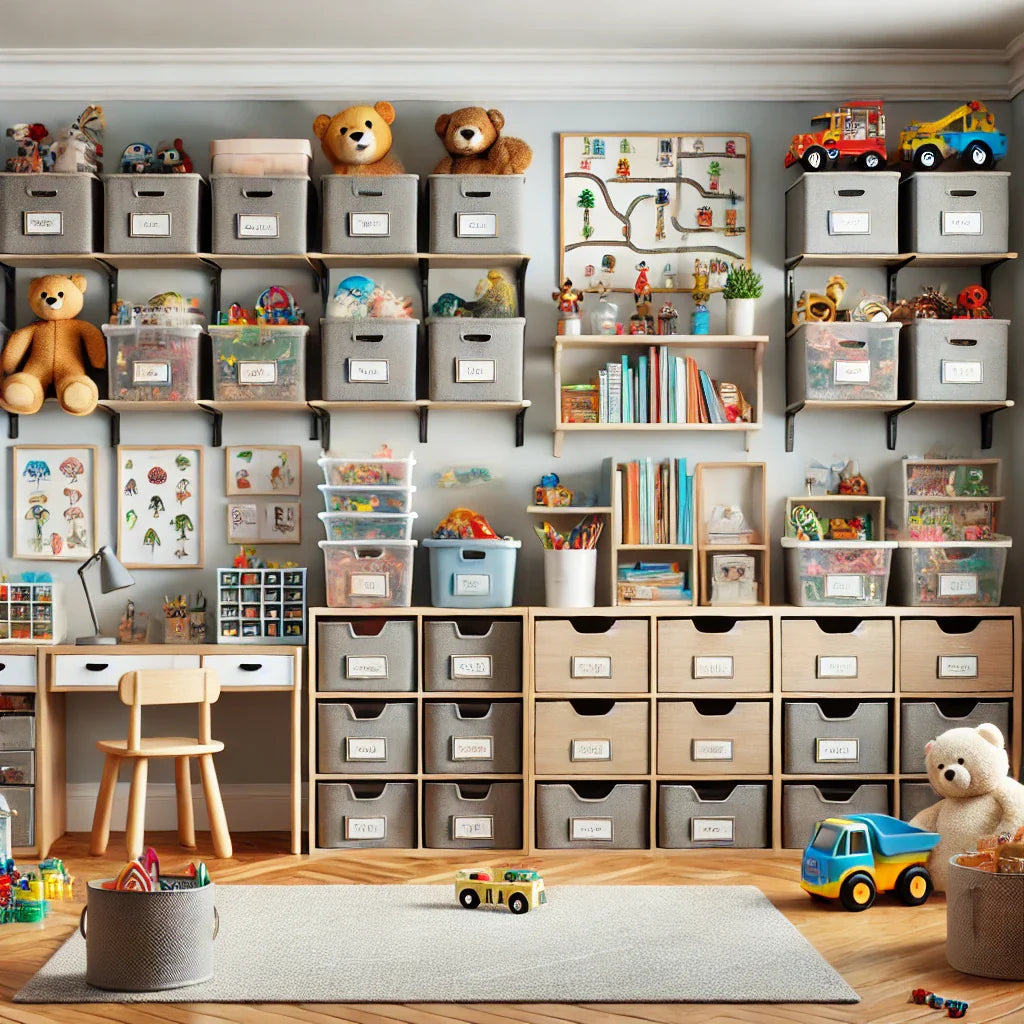 Toy Room Storage Ideas for Kids of All Ages