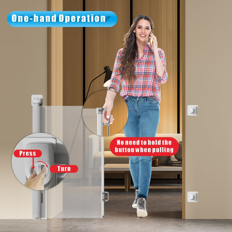 Retractable Baby Gate