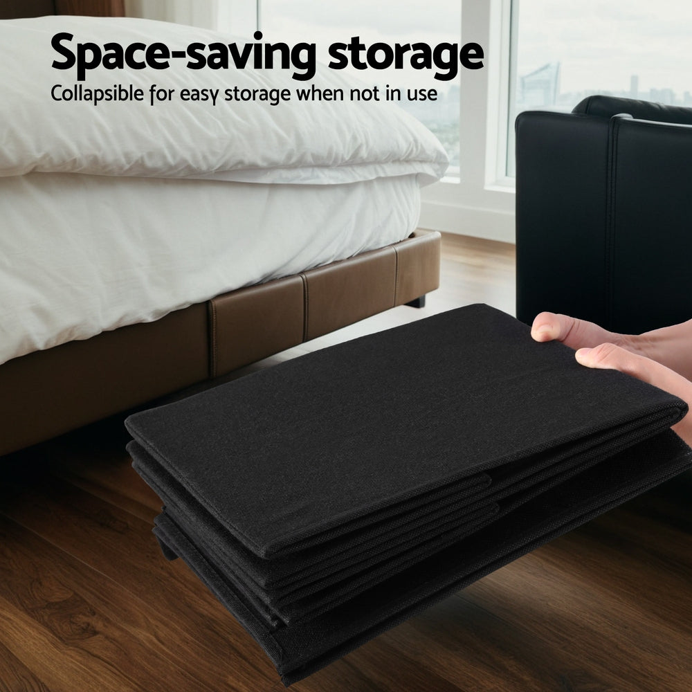 Foldable Toy Storage Box black space saving storage