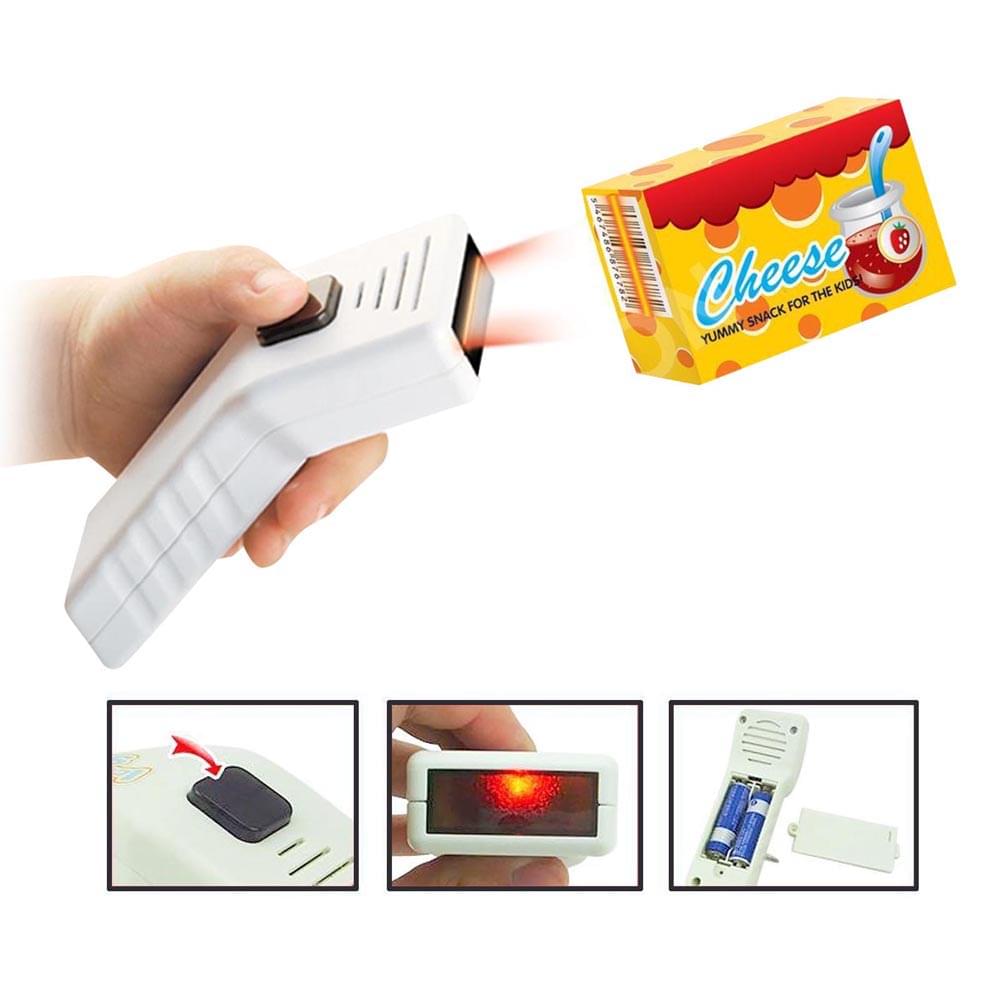 Kids Super Market Toy Set - Red & White 24 Pieces - Play Kitchen