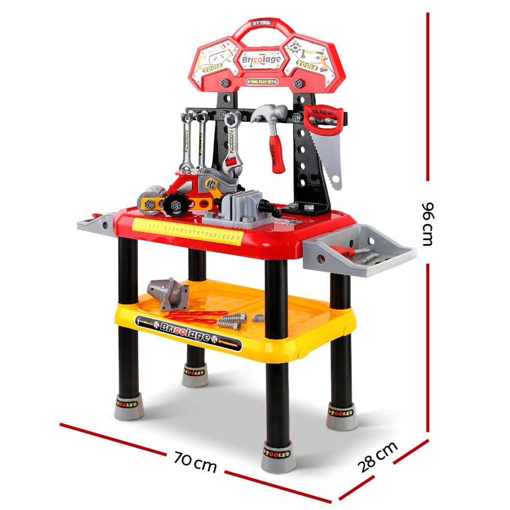 Kids Workbench Play Set - Red - Play Kitchen