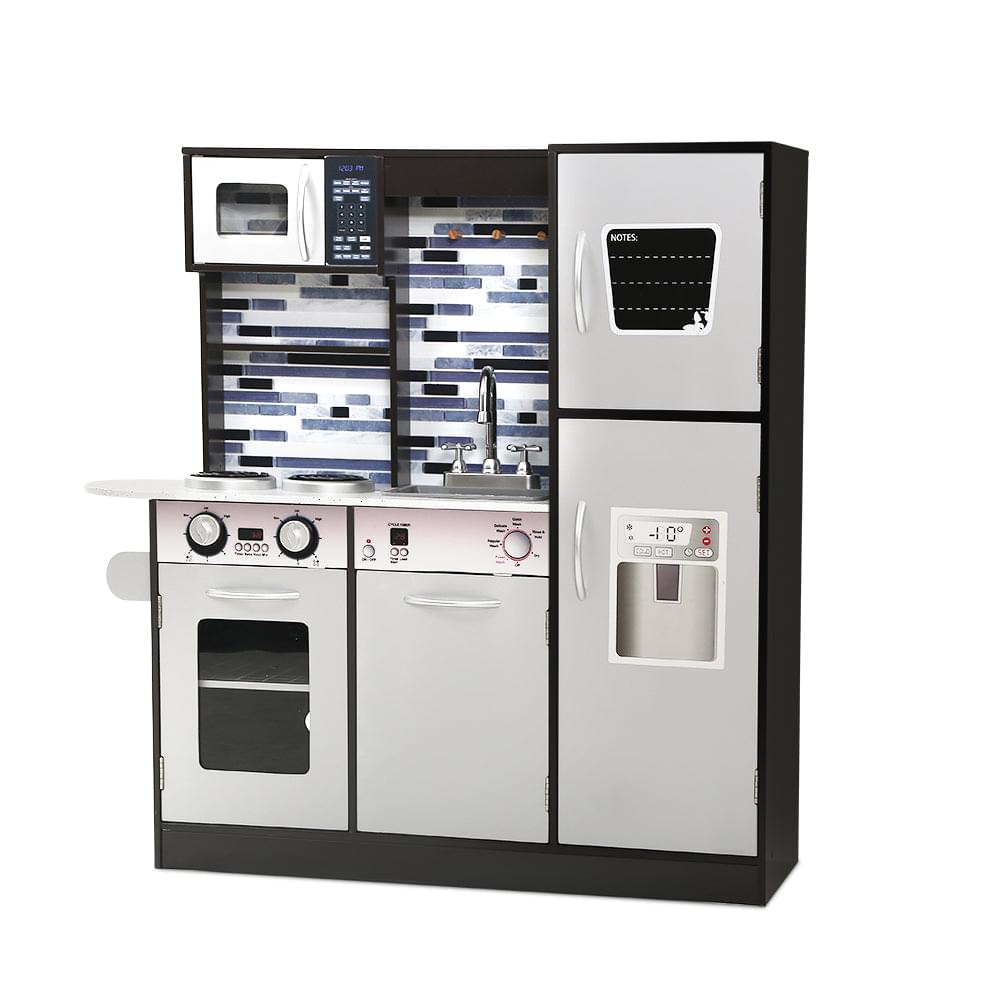 Kids Kitchen Wooden Pretend Play Set Toys Cooking Food Children Cookware - Play Kitchen