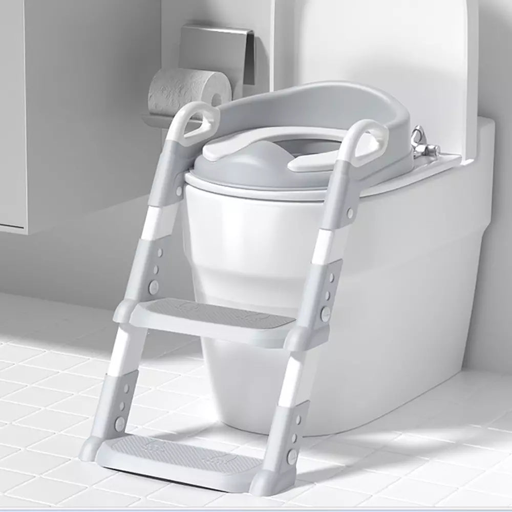 Padded Toilet Training Seat Grey