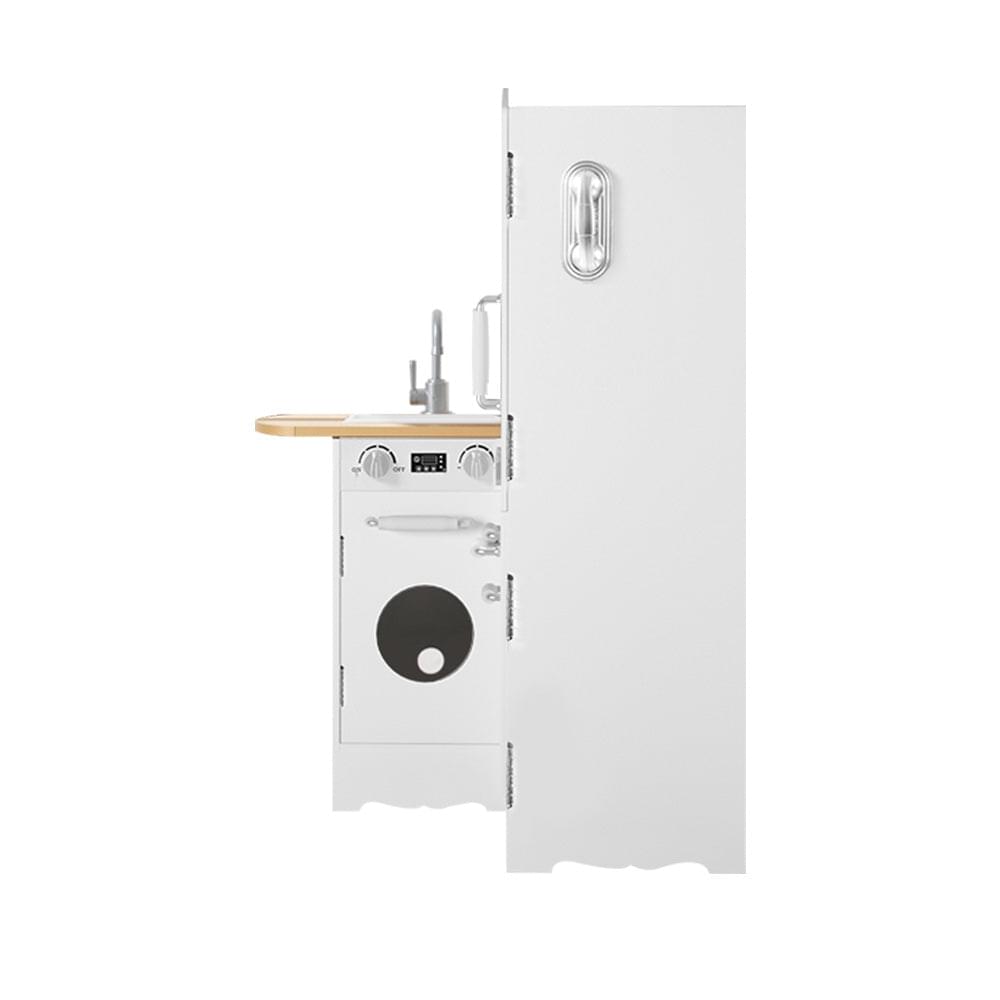 Pretend play kitchen with removable sink and phone