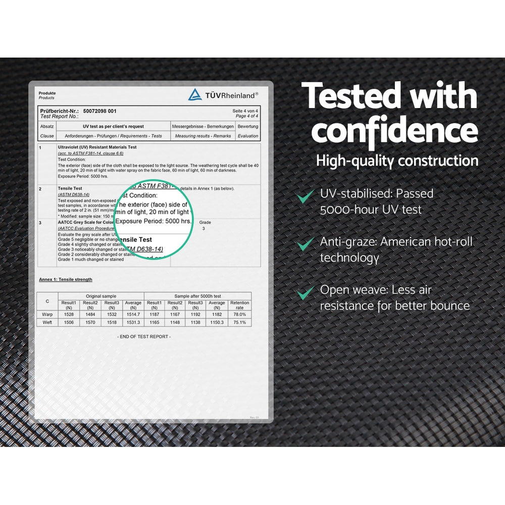 Kids Trampolines with Basketball Hoop Set - Play Kitchen