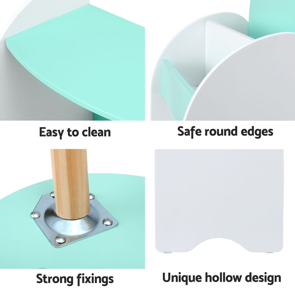 Toy Storage Bookshelf features