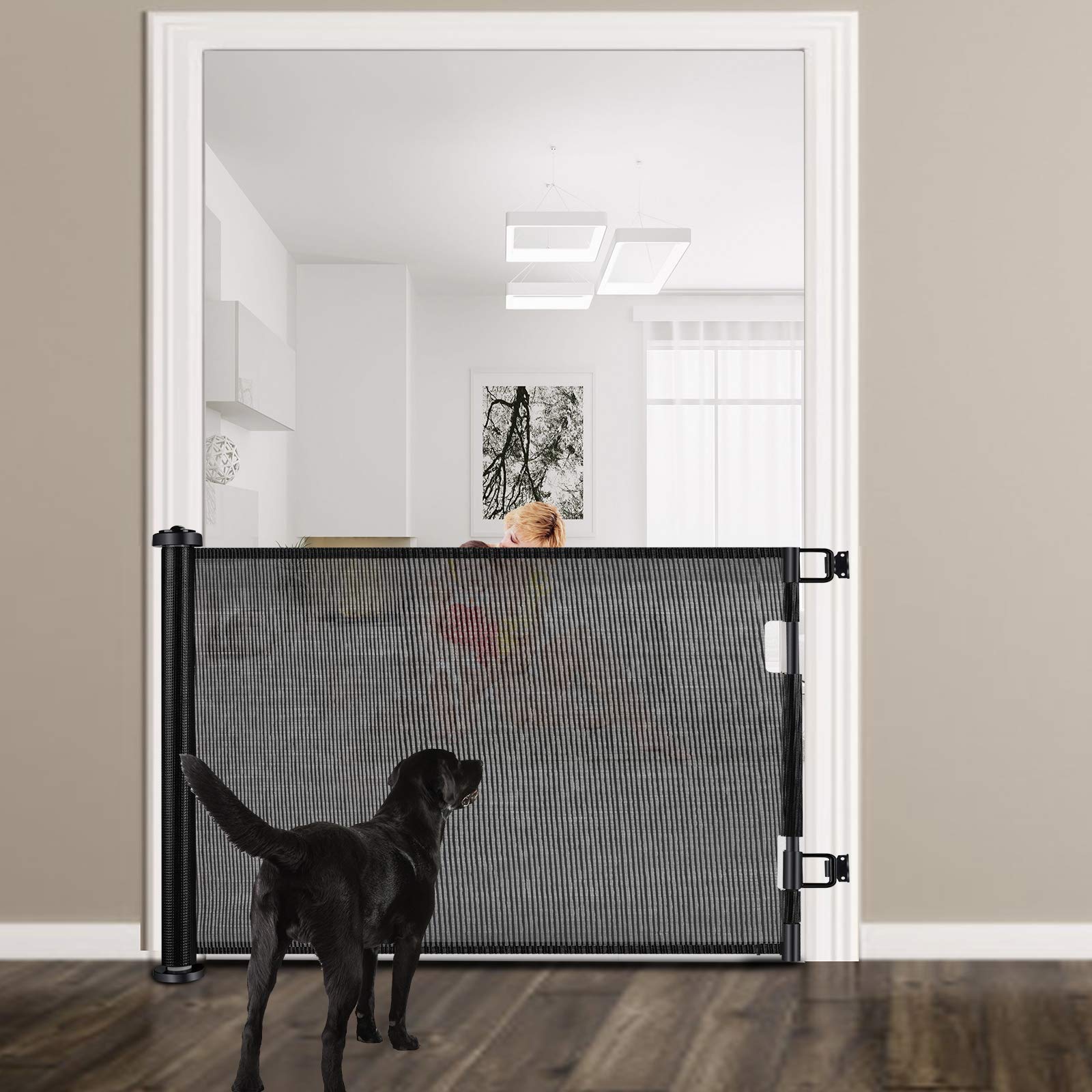 Retractable Baby Gate - Play Kitchen