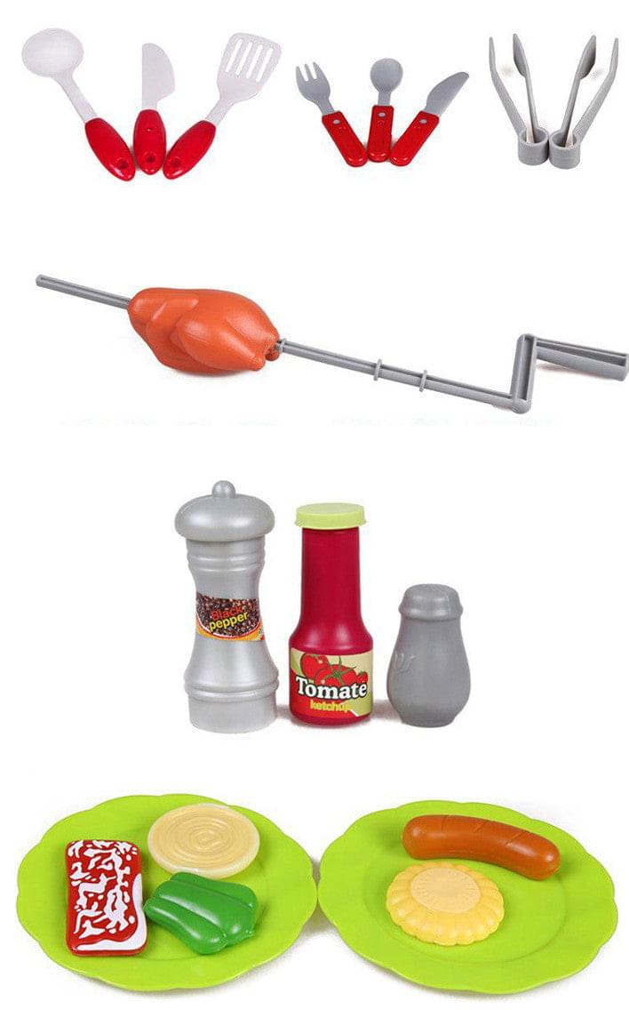 Kids BBQ Play Set - Play Kitchen