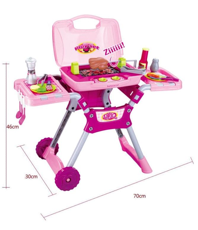 Kids BBQ Play Set - Play Kitchen