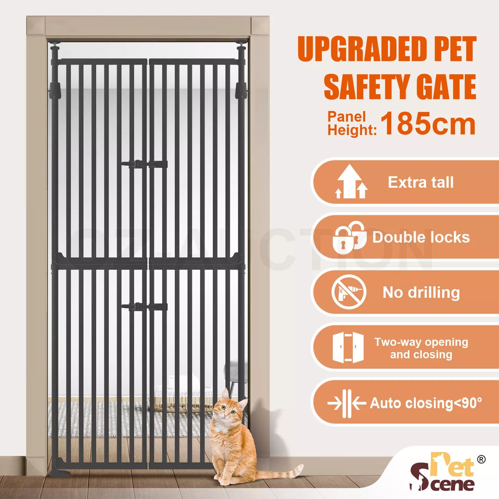 Tall Baby Gate 185cm