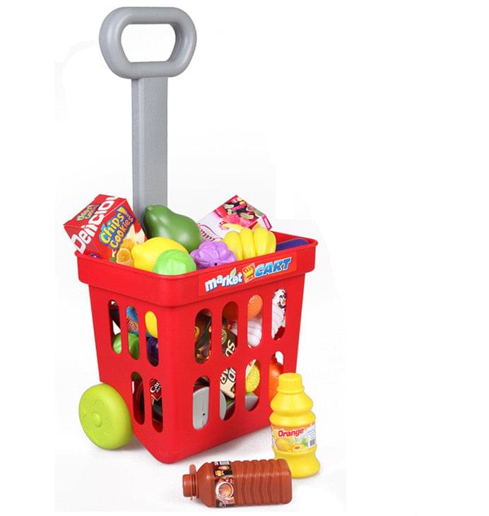 kids cash register toy trolly 