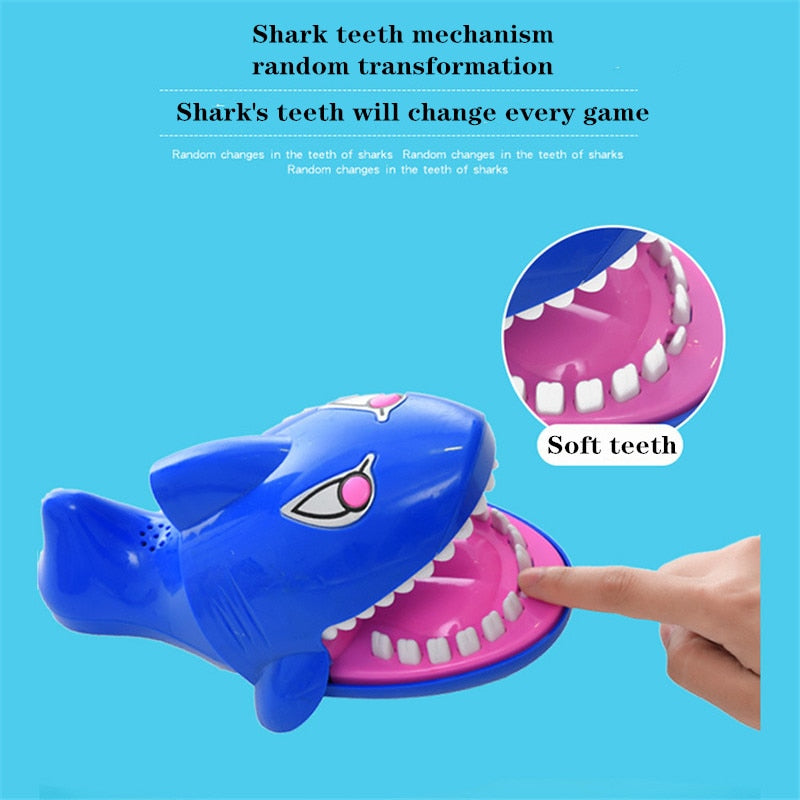 Shark Teeth Finger Biting Game Toy - Play Kitchen