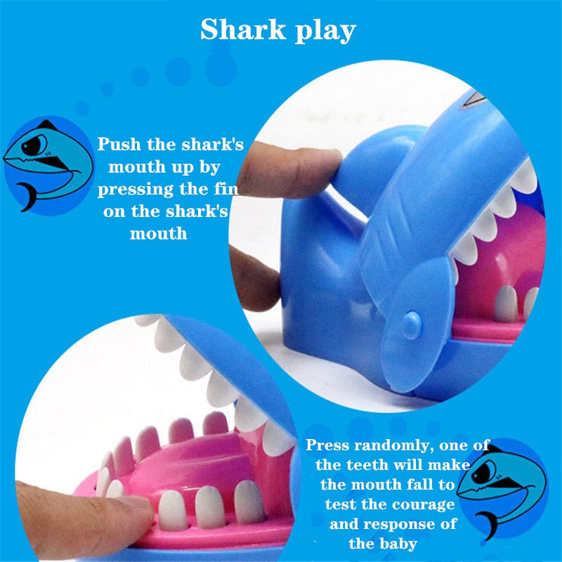 Shark Teeth Finger Biting Game Toy - Play Kitchen
