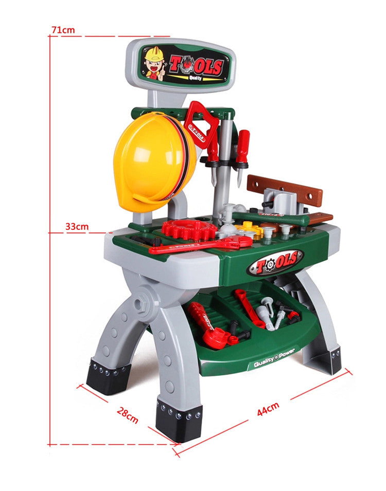 Large Kids Tool Bench Play Set - Play Kitchen
