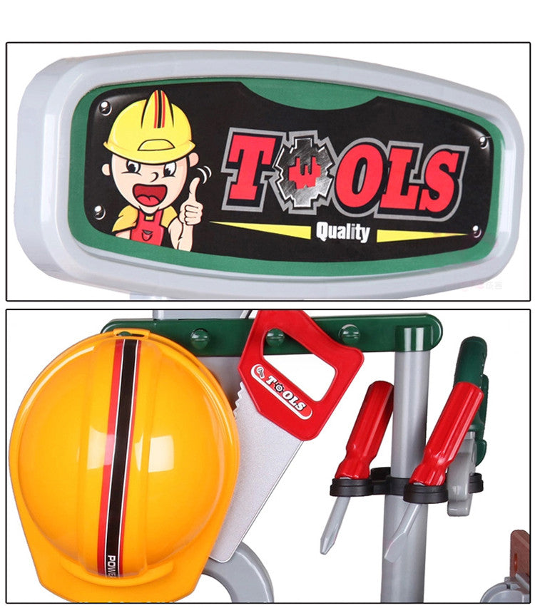 Large Kids Tool Bench Play Set - Play Kitchen