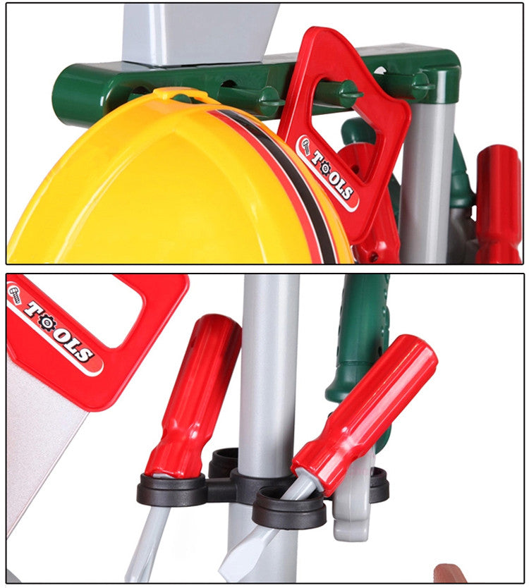 Large Kids Tool Bench Play Set - Play Kitchen