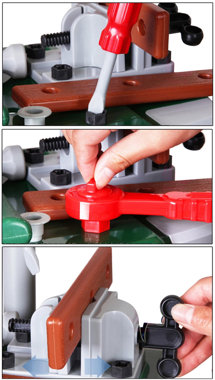 Large Kids Tool Bench Play Set - Play Kitchen