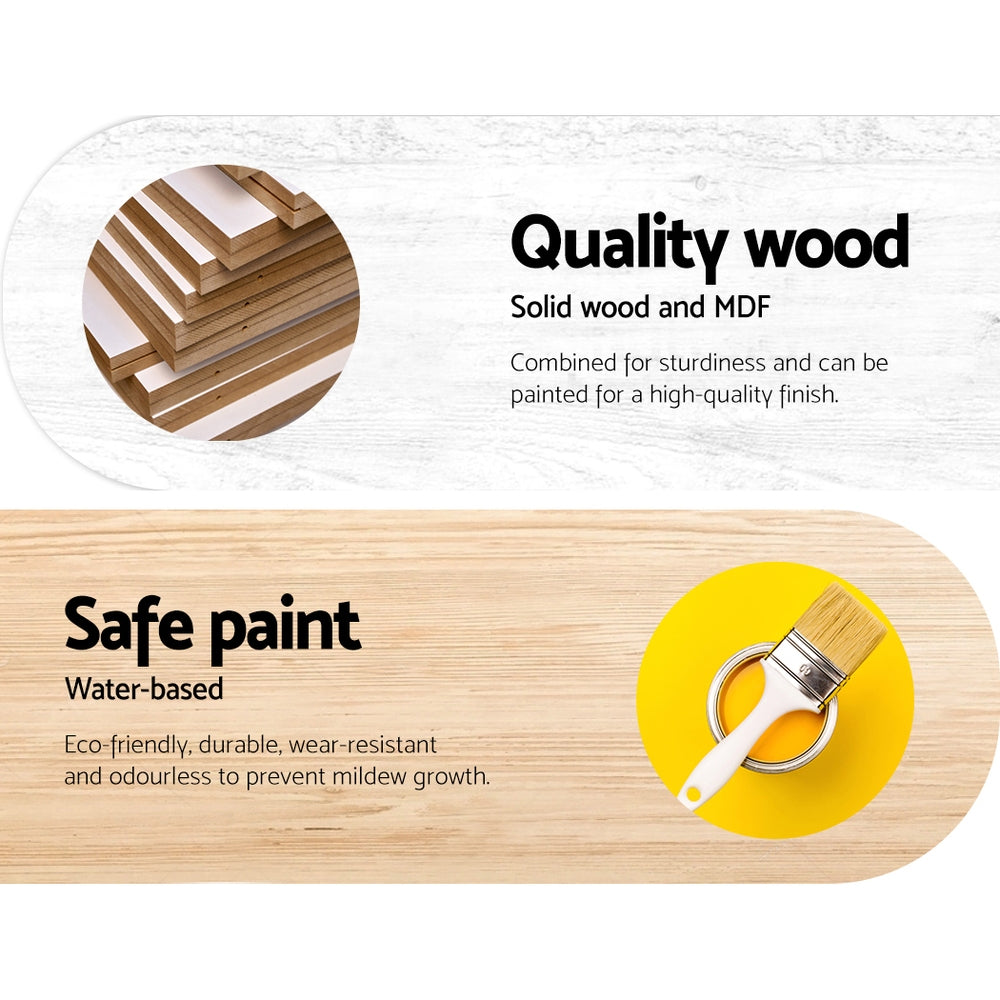 Wooden Play Kitchen Black - Play Kitchen