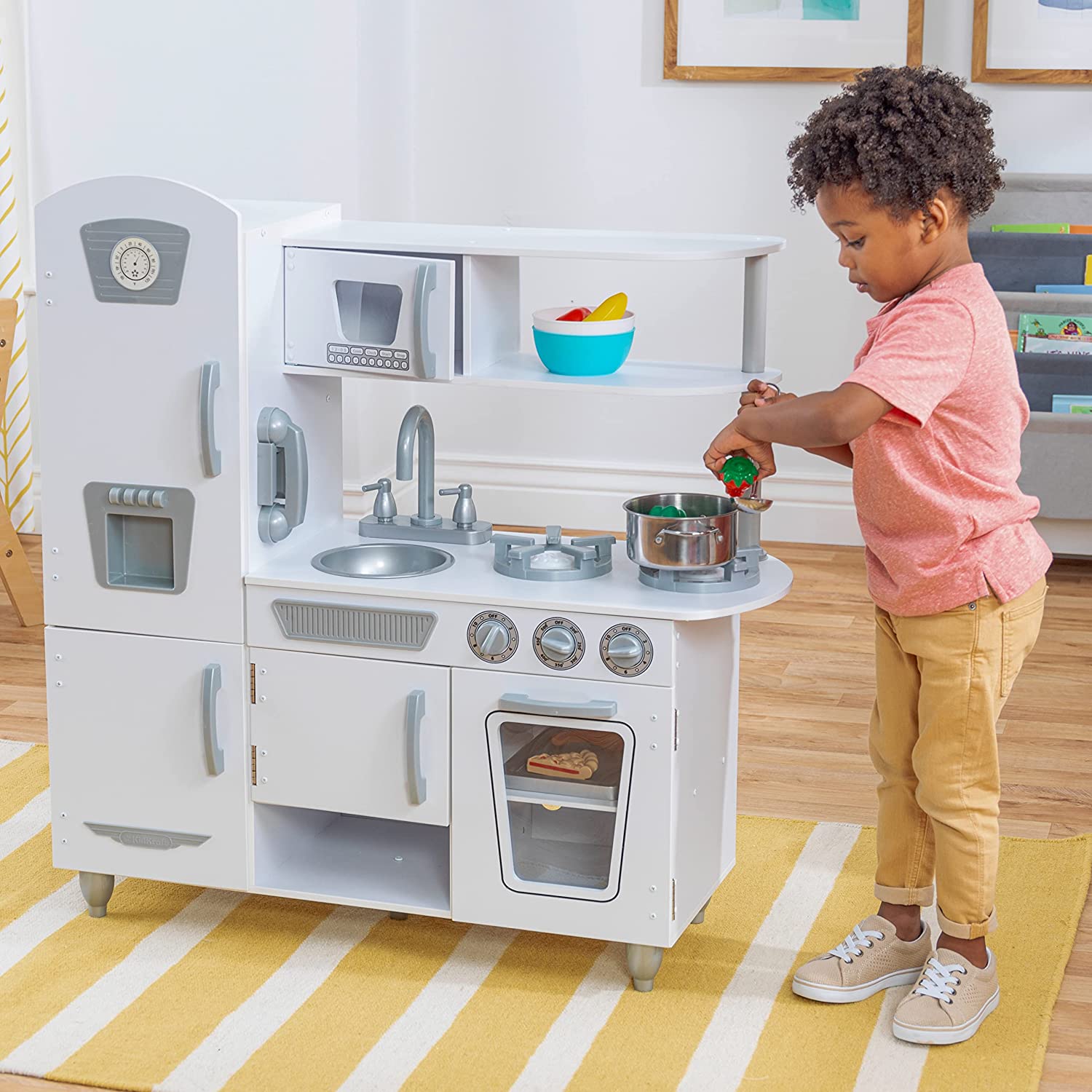 Play Kitchen White - Play Kitchen
