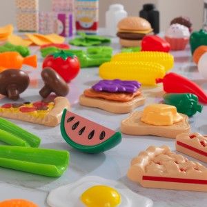 Tasty Treats Play Food Set for kids (115 pcs) - Play Kitchen