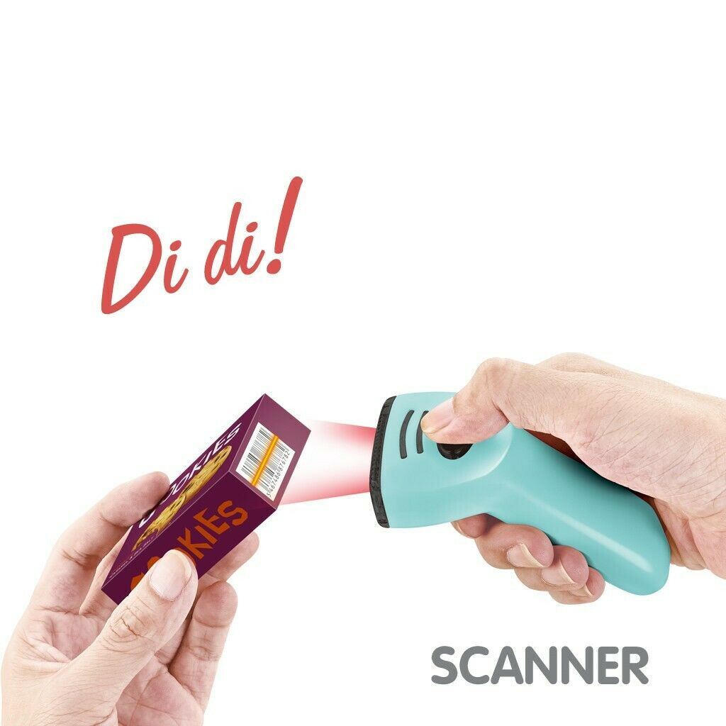 Kids Supermarket Ice Cream Cart Shop Dessert Food Pretend Role Play Set Toy Blue - Play Kitchen