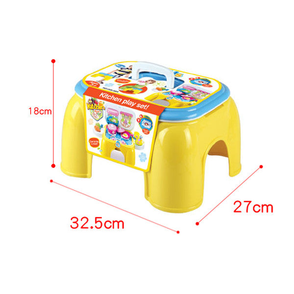 Portable Kitchen Play Set Chair - Play Kitchen