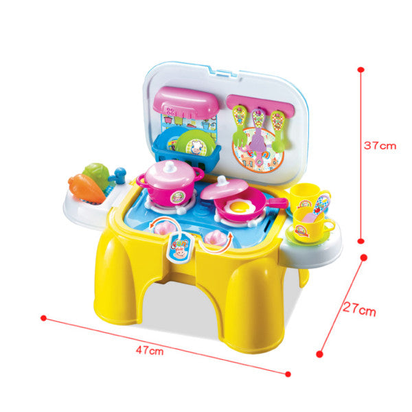 Portable Kitchen Play Set Chair - Play Kitchen