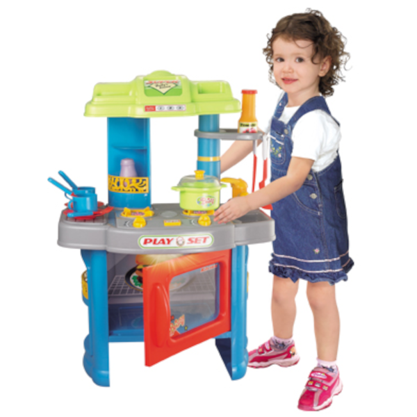 Large Play Kitchen Set - Play Kitchen